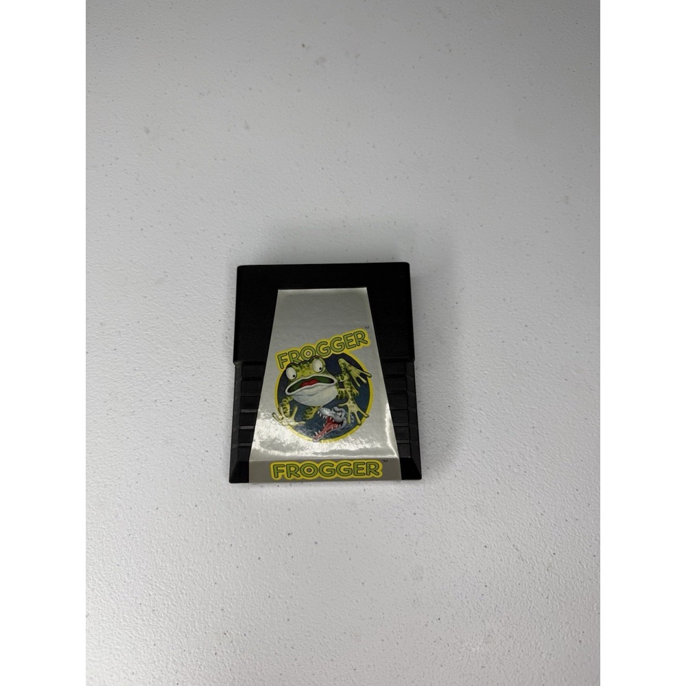 1982 Frogger Atari 2600 Parker Brothers Video Game Cartridge Vintage Sega Arcade